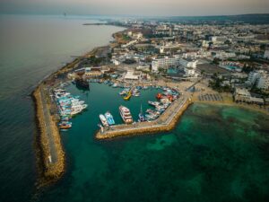 Nero Beach in Famagusta District, South Cyprus