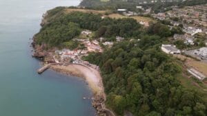 Babbacombe Beach in Torbay, England