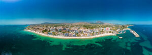 Platja de la Vila Joiosa in Alacant / Alicante, Valencian Community