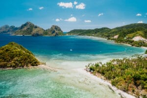 Las Cabañas Beach in Palawan, Mimaropa