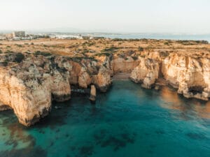 Praia do Barranco do Martinho in Faro, Portugal