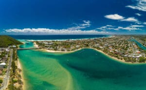 Tallebudgera Creek in Gold Coast, Queensland