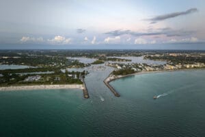 Golden Beach Entrance in Florida, United States