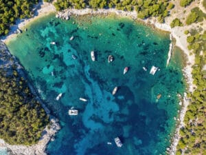 Unnamed Beach in Split-Dalmatia County, Croatia