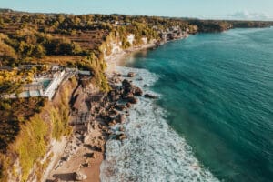 Bingin Beach in Lesser Sunda Islands, Bali