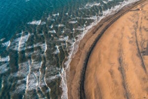 Playa del Inglés in Las Palmas, Canary Islands