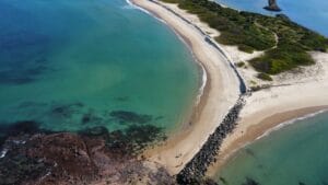 Warilla Beach in New South Wales, Australia