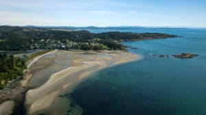 Witty's Beach in British Columbia, Canada