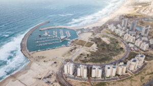 Gil's Beach in South District, Israel