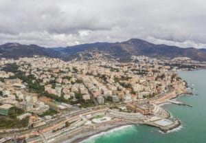 Unnamed Beach in Genoa, Liguria