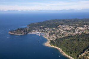 Armours Beach in British Columbia, Canada