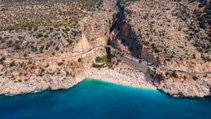 Kaputas Beach in Antalya, Turkey