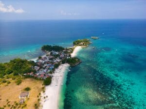 Langob Beach in Malapascua, Cebu