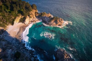 McWay Beach in California, United States