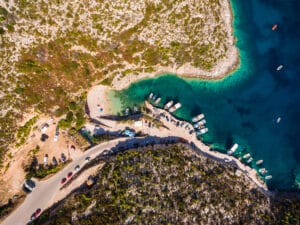 Porto Vromi in Zakynthos, Ioanian Islands