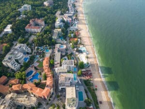 Golden Sands in Varna, Bulgaria