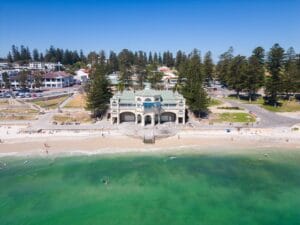 Cottesloe Beach in Town of Cottesloe, Western Australia