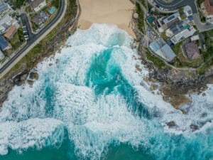 Tamarama Beach in Sydney, New South Wales