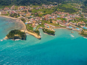 Sidari Beach in Corfu, Ioanian Islands