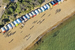 Dendy Street Beach in City of Bayside, Melbourne