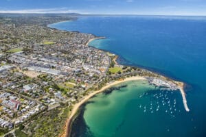 Mothers Beach in Victoria, Australia