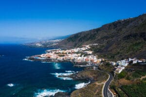 Playa del Aguadulce in Santa Cruz de Tenerife, Canary Islands