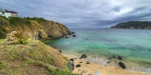 Praia de Santo Antonio in A Coruña, Galicia