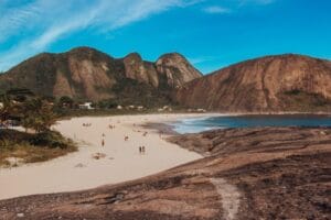 Praia de Itacoatiara in Rio de Janeiro, Brazil