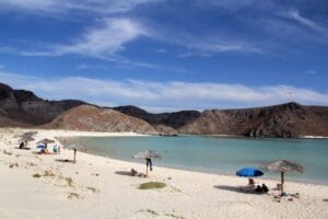 Playa Balandra in Lower California South, Mexico