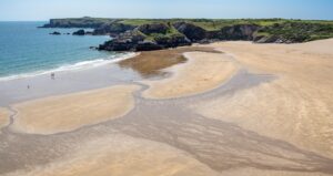 Broad Haven South in Pembrokeshire, Wales