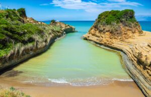 Canal d'Amour in Corfu, Ioanian Islands