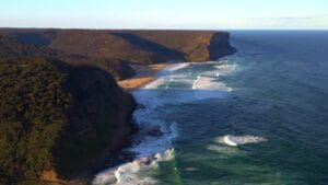 Garie Beach in Sutherland Shire Council, Wollongong