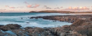 Constantine Bay in Cornwall, England