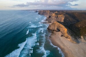 Praia da Barriga in Faro, Portugal