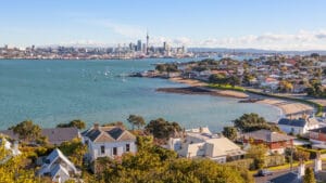 Duders Beach in Auckland, New Zealand