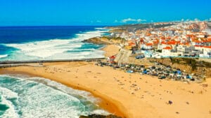 Praia dos Pescadores in Lisbon, Portugal