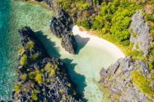 Hidden Beach in Palawan, Mimaropa