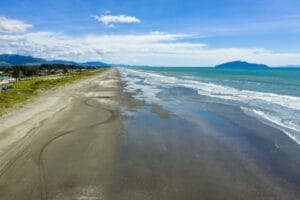 Otaki Beach in Wellington, New Zealand