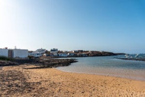 Playa del Majanicho in , Las Palmas