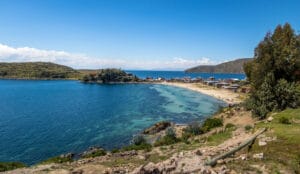 Playa de Challapampa in Isla del Sol, La Paz