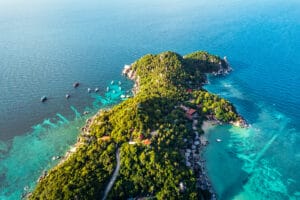 Taa Toh Beach (100 Bahts, includes Freedom beach) in Surat Thani Province, Thailand