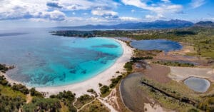 Spiaggia Lu Impostu in Sardinia, Italy