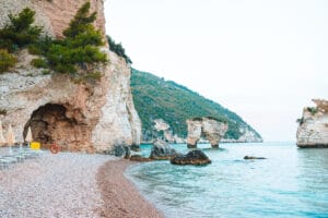 Baia dei Mergoli o delle Zagare - Sud in Foggia, Apulia