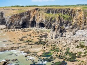 Mowingword Bay in Pembrokeshire, Wales