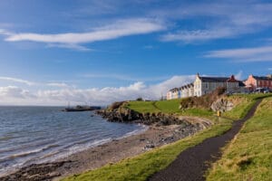 Moville Beach in Ireland