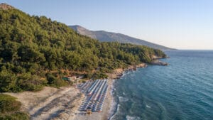 Paradise Beach in Eastern Macedonia and Thrace, Greece