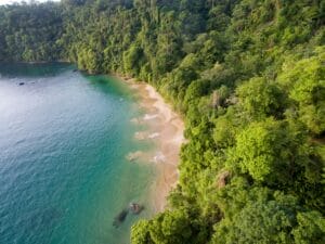 Pirate's Bay in Tobago, Trinidad and Tobago