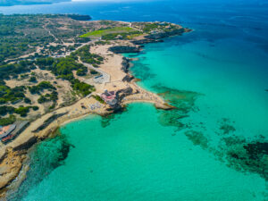 Cala Comte in Ibiza, Balearic Islands