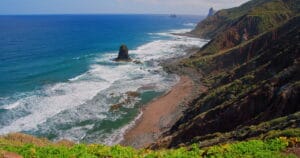 Playa de Benijo in Santa Cruz de Tenerife, Canary Islands