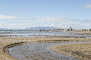 South Beach in North Ayrshire, Scotland